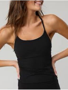 American Eagle Outfitters Black Slim Halter Tank